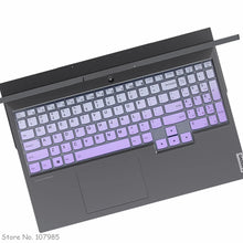 Load image into Gallery viewer, 2PCS Keyboard Protector For Lenovo IdeaPad Gaming 3 3i 15 AMD gaming laptop 15.6 inch  Silicone Laptop Cover
