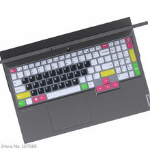 Load image into Gallery viewer, 2PCS Keyboard Protector For Lenovo IdeaPad Gaming 3 3i 15 AMD gaming laptop 15.6 inch  Silicone Laptop Cover
