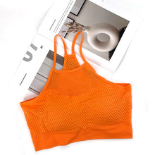 Load image into Gallery viewer, Yoga Bra Cross Back Wire free Removable Cups Sport Bra Tops Freedom
