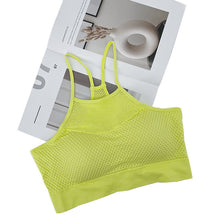 Load image into Gallery viewer, Yoga Bra Cross Back Wire free Removable Cups Sport Bra Tops Freedom
