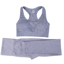 Load image into Gallery viewer, Yoga Set Women Fitness Sports Suits GYM Cloth Running Leggings Workout Pants
