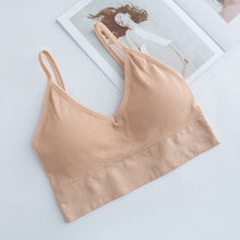 Load image into Gallery viewer, Women's Sport Bra Without Bones Crop Tops Gym Jogging Fitness Underwear
