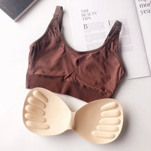 Load image into Gallery viewer, Yoga Bra Breathable gym top Anti-sweat Shockproof Padded Fitness Underwear For Women

