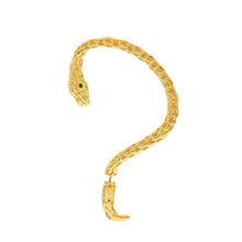 Load image into Gallery viewer, New Gold Plated Snake Shape Zircon Clip Earrings Vintage Punk Geometric Animal Earring for Women Trend Party Jewelry
