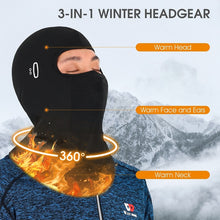 Load image into Gallery viewer, WEST BIKING Cycling Cap Winter Warm Running Scarf Balaclava Velvet Bike Full Face Cover Headwear Climbing Fishing Skating Hat
