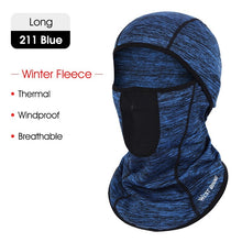 Load image into Gallery viewer, WEST BIKING Cycling Cap Winter Warm Running Scarf Balaclava Velvet Bike Full Face Cover Headwear Climbing Fishing Skating Hat
