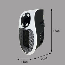 Load image into Gallery viewer, Wall-Outlet Mini Electric Air Heater Powerful Warm Blower Fast Heater Fan Stove Radiator Room Warmer
