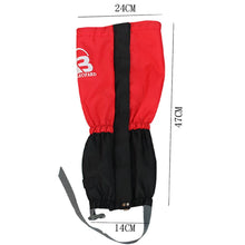 Load image into Gallery viewer, Hiking Trekking Leg Gaiters Waterproof Snow Legging Gaiters Boots Snake Shoes Cover Climbing Hunting Camping Ski Leg Warmer
