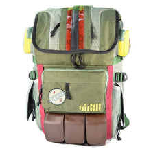 Load image into Gallery viewer, Wars Boba Fett Costume Backpack Laptop Bag School Bag Travel Outdoor Bag
