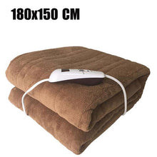 Load image into Gallery viewer, Washable Electric Blanket Double 220V Electric Heated Blanket Mat Single-control Dormitory Bedroom Heating Carpet
