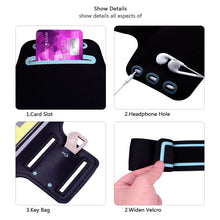Load image into Gallery viewer, Waterproof Sports Running Workout Gym Arm Band Case For iPhone 12 mini 11 Pro XS Max XR X 8 7 6 6S Plus SE 2020 5 5S Cover Bag
