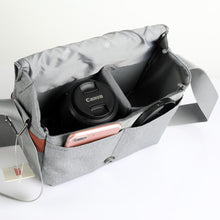 Load image into Gallery viewer, Waterproof Camera Case Lightweight Sling Shoulder Travel Bag For Canon Nikon SONY Panasonic Pentax Olympus Fujifilm Instax MINI
