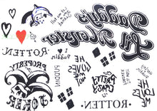 Load image into Gallery viewer, Waterproof Temporary Tattoo Sticker joker clown tatto flash tatoo fake for men girl women
