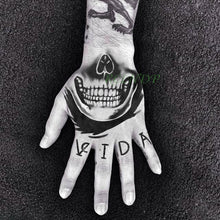 Load image into Gallery viewer, Waterproof Temporary Tattoo Sticker joker clown tatto flash tatoo fake for men girl women
