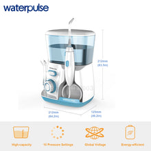 Load image into Gallery viewer, Waterpulse V300G Oral Irrigator 5pcs Tips Dental Water Flosser Electric Cleaner 800ml Oral Hygiene Dental Flosser Water Flossing
