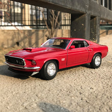 Load image into Gallery viewer, 1:24 1969 Ford BOSS 429 car simulation alloy car model crafts decoration collection toy tools gift
