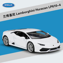 Load image into Gallery viewer, 1:24 Lamborghini Aventador LP610-4 sports car simulation alloy car model crafts decoration collection toy tools gift
