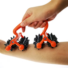 Load image into Gallery viewer, Wheel Roller Massager Relief Pain Cellulite TreatmentBody Care Promote Blood Circulation Massage Tool for Neck Waist Back
