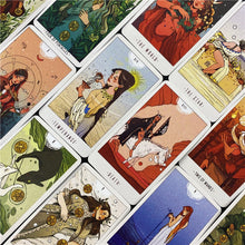 Load image into Gallery viewer, White Numen: A Sacred Animal Tarot Cards Prophecy Divination Deck English Version Entertainment Oracle Board Game
