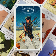 Load image into Gallery viewer, White Numen: A Sacred Animal Tarot Cards Prophecy Divination Deck English Version Entertainment Oracle Board Game
