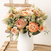 Load image into Gallery viewer, Silk Artificial Roses Flowers Wedding Home Decoration Fake Flower

