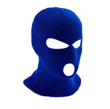 Load image into Gallery viewer, Winter Army Tactical Mask 3 Hole Full Face Mask Ski Mask Winter Cap Balaclava Motorbike Motorcycle Helmet Full Helmet
