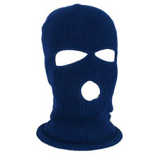 Load image into Gallery viewer, Winter Army Tactical Mask 3 Hole Full Face Mask Ski Mask Winter Cap Balaclava Motorbike Motorcycle Helmet Full Helmet
