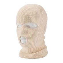 Load image into Gallery viewer, Winter Army Tactical Mask 3 Hole Full Face Mask Ski Mask Winter Cap Balaclava Motorbike Motorcycle Helmet Full Helmet
