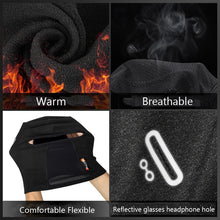 Load image into Gallery viewer, Winter Balaclava Cycling Face Mask Motorcycle Helmet Liner Bike Riding Headgear Breathable Warm Windproof Sports Headwear Hat
