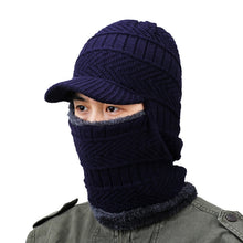 Load image into Gallery viewer, Winter Hat Skullies Beanies Hats Winter Beanies Wool Scarf Caps Balaclava Mask Gorras Bonnet Knitted Hat

