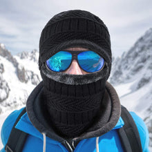 Load image into Gallery viewer, Winter Hat Skullies Beanies Hats Winter Beanies For Men Women Wool Scarf Caps Balaclava Mask Gorras Bonnet Knitted Hat
