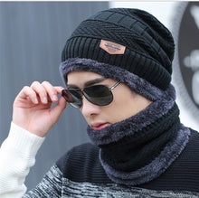 Load image into Gallery viewer, Winter Hat Skullies Beanies Hats Winter Beanies Wool Scarf Caps Balaclava Mask Gorras Bonnet Knitted Hat
