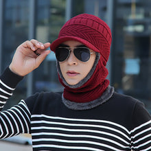 Load image into Gallery viewer, Winter Hat Skullies Beanies Hats Winter Beanies Wool Scarf Caps Balaclava Mask Gorras Bonnet Knitted Hat
