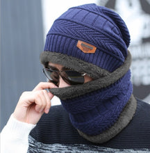 Load image into Gallery viewer, Winter Hat Skullies Beanies Hats Winter Beanies Wool Scarf Caps Balaclava Mask Gorras Bonnet Knitted Hat
