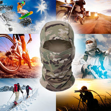 Load image into Gallery viewer, Winter Military Balaclava Outdoor Warm Fleece Cycling Snowboard Hood Protection Army Tactical Hat Face Cover Multicam Bandana
