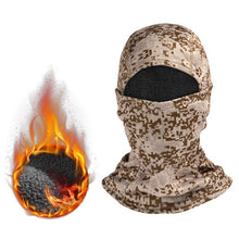Load image into Gallery viewer, Winter Military Tactical Balaclava Warm Fleece Thermal Ski Snowboard Face Mask  Cycling Hunting Airsoft Camo Hats Scarf
