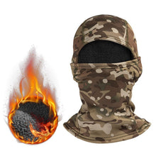Load image into Gallery viewer, Winter Military Tactical Balaclava Warm Fleece Thermal Ski Snowboard Face Mask  Cycling Hunting Airsoft Camo Hats Scarf
