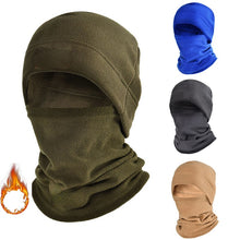 Load image into Gallery viewer, Winter Polar Coral Fleece Balaclava Men Face Mask Neck Warmer Beanies Thermal Head Cover Tactical Military Sports Scarf Ski Caps
