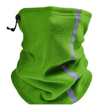 Load image into Gallery viewer, Neck Gaiters Winter Thermal Warm Scarf Reflective Strip Half Face Mask For Night Cycling Running Polar Fleece Bandana Neck Ear Warmer Gaiter
