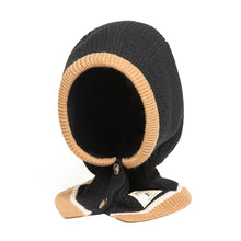 Load image into Gallery viewer, Winter Warm Solid Knitted Balaclava Magic Scarf for Women Beanies Hat Neck Scarves Outdoor Ring Pullover Cap Woolen Yarn Muffler
