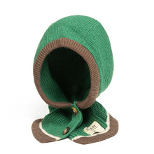 Load image into Gallery viewer, Winter Warm Solid Knitted Balaclava Magic Scarf for Women Beanies Hat Neck Scarves Outdoor Ring Pullover Cap Woolen Yarn Muffler
