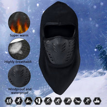 Load image into Gallery viewer, Winter Windproof Hiking Caps Men Warm Thermal Fleece Balaclava Face  Beanies,Ski Bike Motorcycle Neck Warmer Helmet Hat
