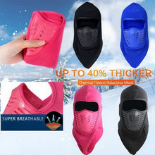 Load image into Gallery viewer, Winter Windproof Hiking Caps Men Warm Thermal Fleece Balaclava Face  Beanies,Ski Bike Motorcycle Neck Warmer Helmet Hat
