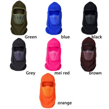 Load image into Gallery viewer, Winter Windproof Hiking Caps Men Warm Thermal Fleece Balaclava Face  Beanies,Ski Bike Motorcycle Neck Warmer Helmet Hat
