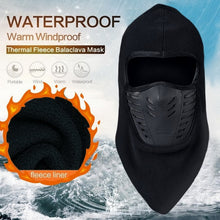 Load image into Gallery viewer, Winter Windproof Hiking Caps Men Warm Thermal Fleece Balaclava Face  Beanies,Ski Bike Motorcycle Neck Warmer Helmet Hat
