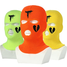 Load image into Gallery viewer, Winter Women Knitted Hat Full Face Cover Ski Mask Hat 3 Holes Balaclava Hood Motorcycle Army Tactical Caps Men Beanies Bonnet
