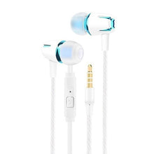 Load image into Gallery viewer, Earphone Electroplating Bass Stereo In-ear Earphone with Mic Handsfree Call Phone Headset for Android Ios ONLENY 3.5mm 1.2

