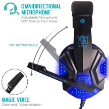 Load image into Gallery viewer, 3.5mm Wired Gaming Headset Stereo Gamer Headphone For PS4 Xbox One Nintend Switch PC Phone With Mic Volume Control Game Earphone
