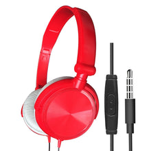 Load image into Gallery viewer, Wired Headphones With Microphone Over Gaming Ear Headsets Bass HiFi Music Stereo Earphone For Sony Xiaomi Huawei PC XBOX PS WII

