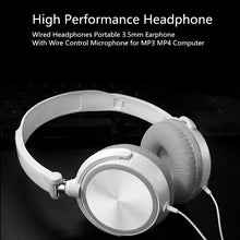 Load image into Gallery viewer, Wired Headphones With Microphone Over Gaming Ear Headsets Bass HiFi Music Stereo Earphone For Sony Xiaomi Huawei PC XBOX PS WII
